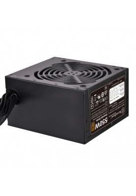 SilverStone Блок живлення Strider Essential (550W), >85%, 80+ Bronze, 120мм, 1xMB 24pin(20+4), 1xCPU 8pin(4+4), 3xMolex, 6xSATA, 2xPCIe 8pin(6+2)