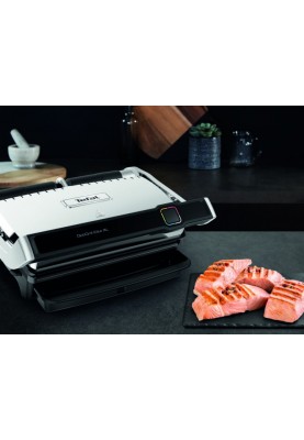 Tefal Гриль прижимний OptiGrill Elite XL 2200Вт, темп. режимів-16, з`ємні пластини, метал