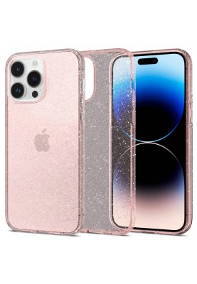 Spigen Чохол для Apple iPhone 14 Pro Max Liquid Crystal Glitter, Rose Quartz