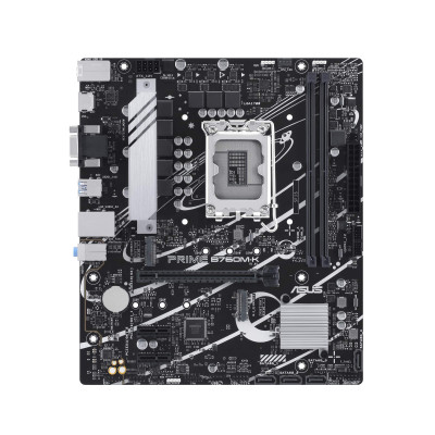 ASUS Материнська плата PRIME B760M-K s1700 B760 2xDDR5 M.2 HDMI D-Sub mATX