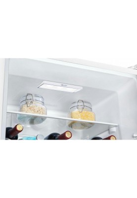Gorenje Холодильник з нижн. мороз. камерою, 185х60х60см, 2 дв., Х- 207л, М- 93л, A++, NoFrost Plus, Fresh zone, Зовн. Диспл, білий