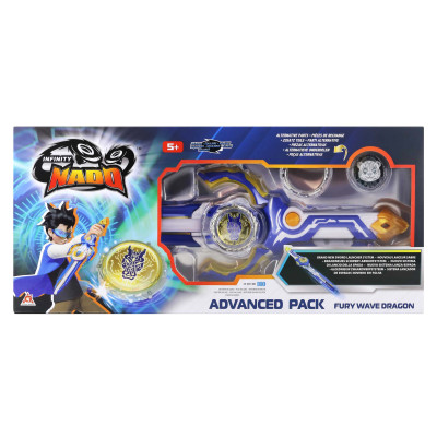 Infinity Nado Дзиґа VI серія Advanced Pack Fury Wave Dragon Лютий Дракон