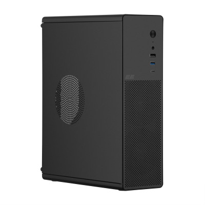 2E Корпус 2E Credo Slim V90B-400 з БП 2E ATX400, 1xUSB3.0, 1х USB 2.0, 1xUSB Type-C, 2x90мм, VGA 390мм, mATX, чорний