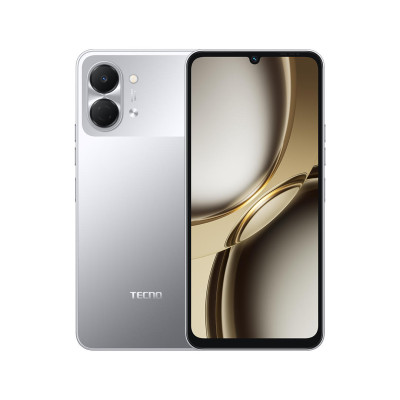 TECNO Смартфон Spark Go 3 (KM3) 6.75" 4/64ГБ, 2SIM, 5000мА•год, Titanium Grey