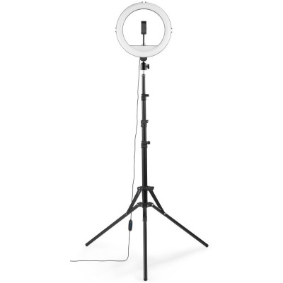 HAMA Штатив зі світлодіодним кольцем SpotLight Steady 120 V2 BT Black