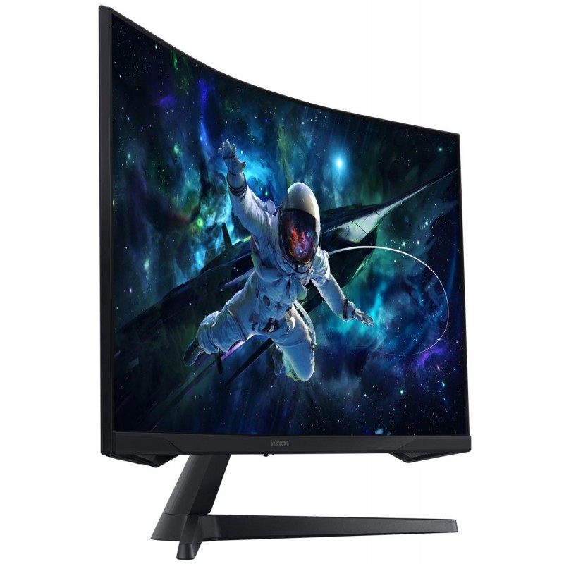 Samsung Монітор 31.5" Odyssey G55C 2xHDMI, DP, VA, 2560x1440, 165Hz, 1ms