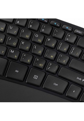 Microsoft Клавіатура мембранна Sculpt Ergonomic + NumPad 89+20key, WL, EN/UA, чорний