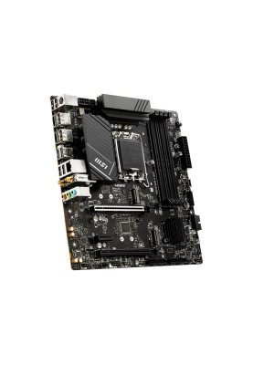 MSI Материнська плата PRO B760M-A WIFI s1700 B760 4xDDR5 HDMI DP WiFi BT mATX