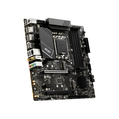 MSI Материнська плата PRO B760M-A WIFI s1700 B760 4xDDR5 HDMI DP WiFi BT mATX