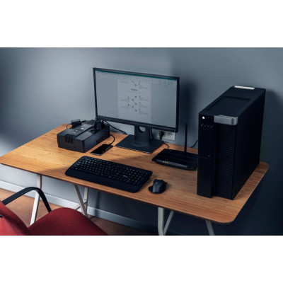 Trust Джерело безперебійного живлення Maxxon 800VA UPS 6 standard wall power outlets BLACK