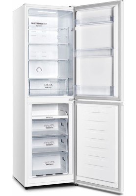 Gorenje Холодильник з нижн. мороз. камерою 182х55х55см, 2 двері, 171(80)л, А+, NoFrost Plus, Зона св-ті, Білий