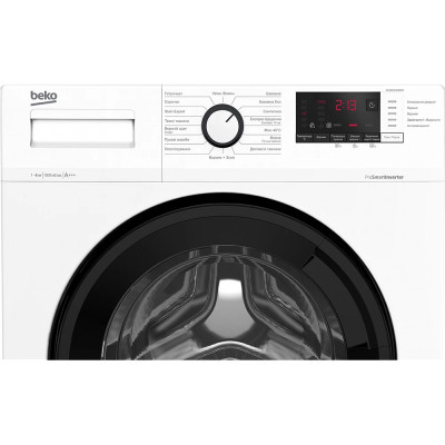 Beko Пральна машина фронтальна, 6кг, 1000, A+++, 45см, дисплей, інвертор, білий