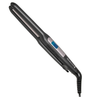 Remington Випрямляч PRO-Ceramic Extra Slim, темп.режимів-9, 150-230С, чохол, дісплей, кераміка, чорний