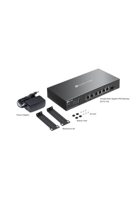 TP-Link Мультисервісний Маршрутизатор ER707-M2, 1x2.5GE LAN, 1x2.5GE WAN/LAN, 4xGE LAN, 1xSFP WAN/LAN 1xUSB