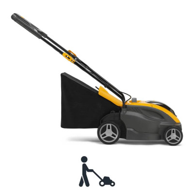 Stiga Газонокосарка акумуляторна Combi336eKit 48В 2А·год 34см 35л 25-75мм ЗП 12кг