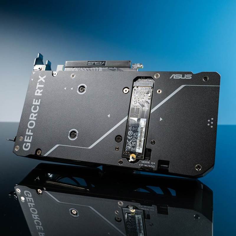 ASUS Відеокарта GeForce RTX 4060 Ti 8GB GDDR6 DUAL OC SSD DUAL-RTX4060TI-O8G-SSD