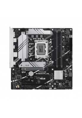 ASUS Материнcька плата PRIME B760M-PLUS s1700 B760 4xDDR5 M.2 HDMI DP mATX