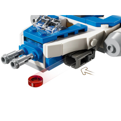 LEGO Конструктор LEGO Star Wars Мікровинищувач Y-Wing Капітана Рекса