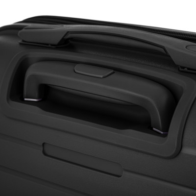 2E Валіза, Aero, поліпропілен, мала, 35/44 л, TSA, 4 колеса, EXP, чорна 2E Валіза, Aero, поліпропілен, мала, 35/44 л, TSA, 4 колеса, EXP, чорна