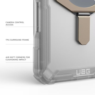UAG Чохол UAG для iPhone 17 Pro Max, Plasma XTE MagSafe, Clear/Titanium