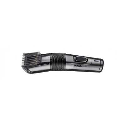 BaByliss Машинка для стриження, мережа+акум., вібраційний мотор, насадок-1, тример, кейс, титан.напил., чорний