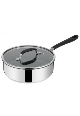 Tefal Сотейник з кришкою Jamie Oliver Home Cook, 24 см, 3.5л, нержавіюча сталь