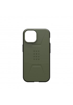 UAG Чохол для Apple iPhone 15 Civilian Magsafe, Olive Drab