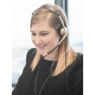 Koss Гарнітура комп'ютерна стерео On-Ear CS100i, 3.5мм, Uni Mic, 2.4м, кремовий Koss Гарнітура комп'ютерна стерео On-Ear CS100i, 3.5мм, Uni Mic, 2.4м, кремовий