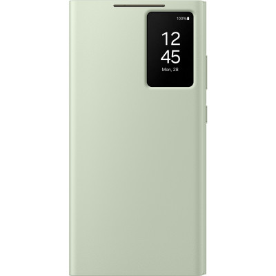 Samsung Чохол для Galaxy S24 Ultra (S928), Smart View Wallet Case, зелений світлий