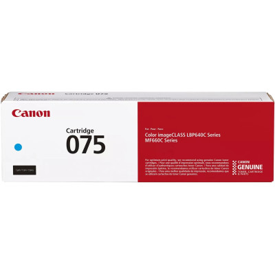 Canon Картридж Canon 075C MF664Cdw/MF667Cdw/LBP646Cdw/LBP647Cdw Cyan (1300 стор.)