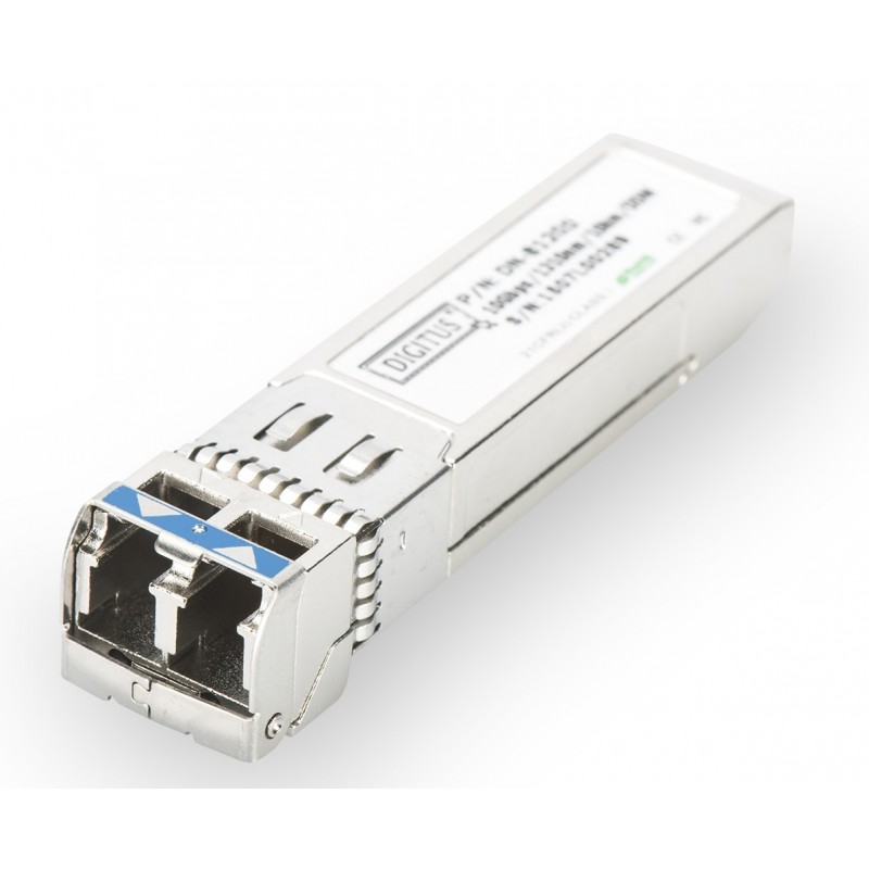 Digitus Модуль SFP+ 10G MM 850nm 0.3km with DDM, LC connector, HP compatible