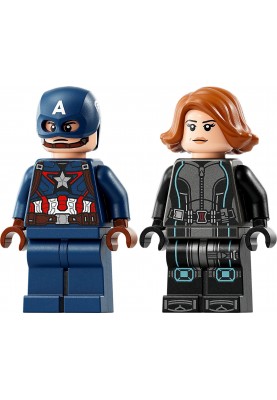 LEGO Конструктор Marvel Мотоцикли Чорної Вдови й Капітана Америка
