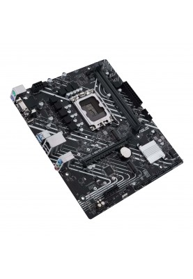 ASUS Материнська плата PRIME H610M-E D4-CSM s1700 H610 2xDDR4 M.2 HDMI DP VGA mATX CSM