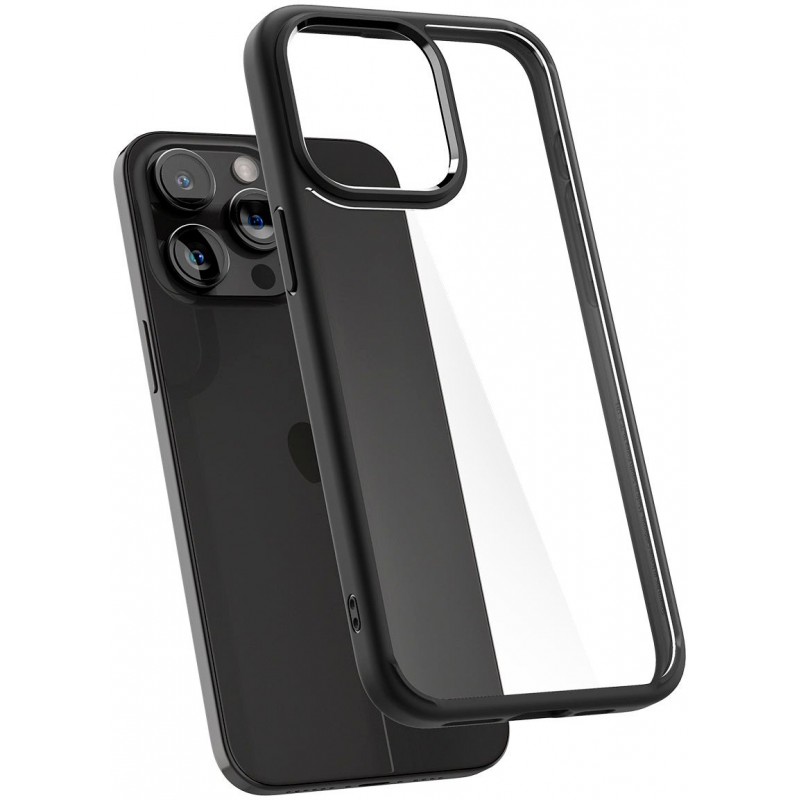 Spigen Чохол для Apple iPhone 15 Pro Ultra Hybrid, Matte Black