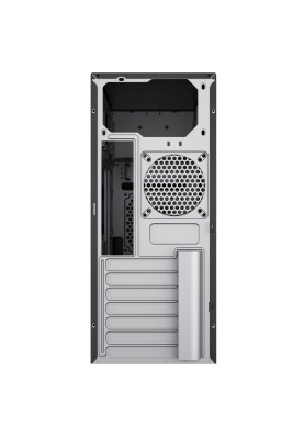 2E Корпус TeamX TMX07 з БЖ 2E ATX400W 2xUSB2.0 1x80мм VGA 310мм, ATX чорний