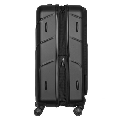 Wenger Валіза Wenger Amplix Hardside Medium, середня, полікарбонат, TSA, 4 колеса, розширення, чорний