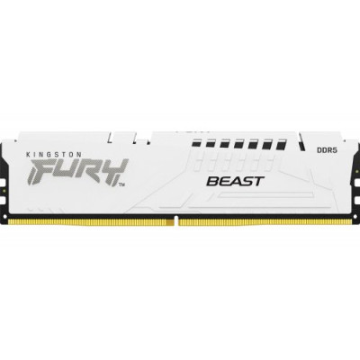 Kingston Пам'ять ПК DDR5 32GB 6000 FURY Beast White EXPO