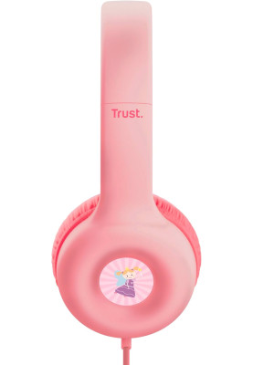 Trust Навушники Nouna Headphones mini-jack, Mic, Рожевий