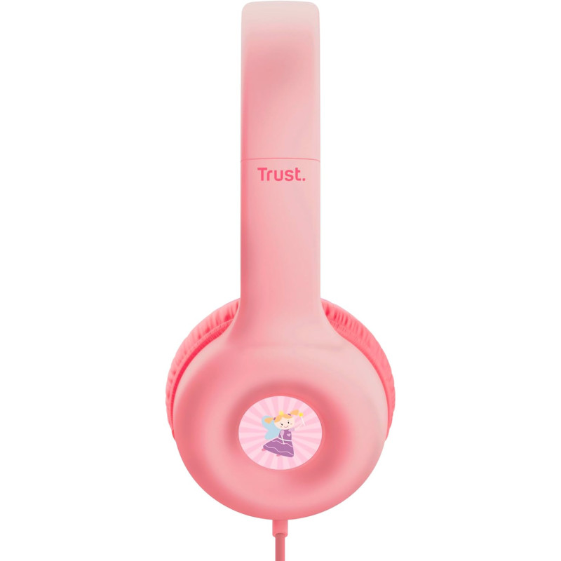 Trust Навушники Nouna Headphones mini-jack, Mic, Рожевий