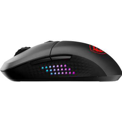 MSI Миша VERSA 300 ELITE W, WIRELESS, RGB, WL, чорний