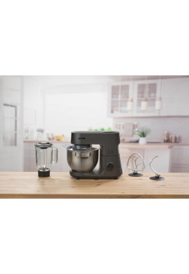 Gorenje kitchen machine 1000W, cup-iron, case-iron, nozzles-7, silver+black