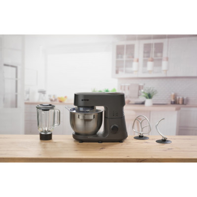Gorenje kitchen machine 1000W, cup-iron, case-iron, nozzles-7, silver+black