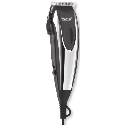 Moser Машинка для стриження WAHL HomePro Complete Kit, від мережі, вібраційний мотор, насадок-8, кейс,акс. компл, сталь, чорно-сріблястий