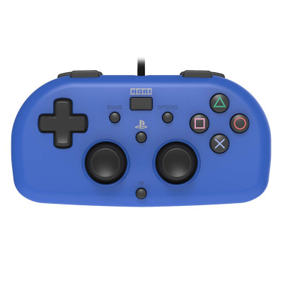 Hori Геймпад проводной Mini Gamepad для PS4, Blue