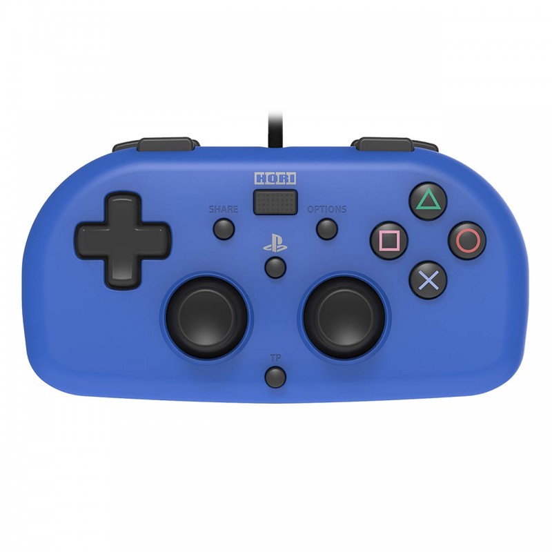 Hori Геймпад проводной Mini Gamepad для PS4, Blue