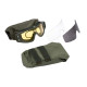 2E Tactical Маска тактична, захисна Hawk Army Green Anti-fog, сумка, 3 лінзи
