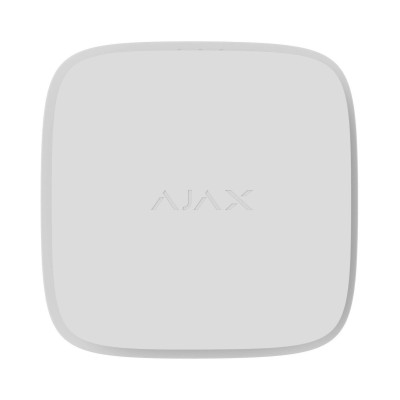 Ajax Пожежний датчик аналізу температури та чадного газу FireProtect 2 RB Heat CO, змінна батарея, jeweller, бездротовий, білий