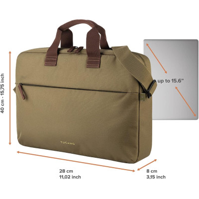 Tucano Сумка Smart 15", зелена