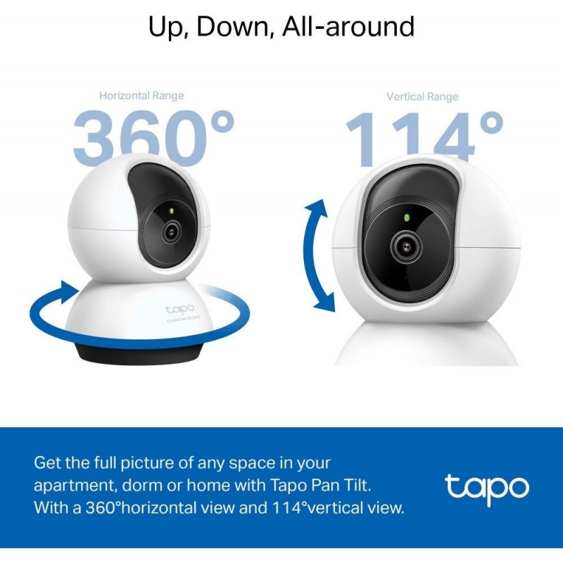 TP-Link IP-Камера Tapo C220 4MP N300 microSD motion detection