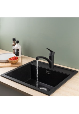 Grohe Змішувач для кухні Start, довж.виливу - 226мм, поворотний, 1важіль, чорний